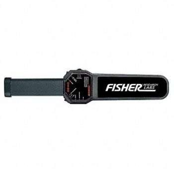 FISHER RESEARCH Metal Detector Hand-Held Plastic, 20KZ02