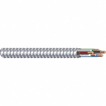 SOUTHWIRE Armored Cbl 4 w/Grd 14AWG MC 250ft, 20KZ50