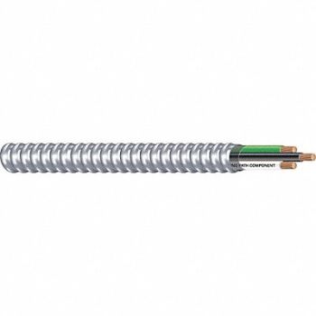 SOUTHWIRE Armored Cbl 2 w/Grd 12AWG MC 250ft, 20KZ58
