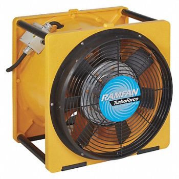 RAMFAN Conf.Sp. Fan Axial 16 In 1-1/2 HP 230V, 20LP14