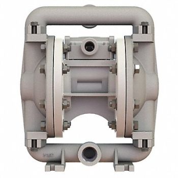 VERSA-MATIC DblDiaphPmp FNPT PTFE/SSteel 3/8in 12gpm, 20LR21