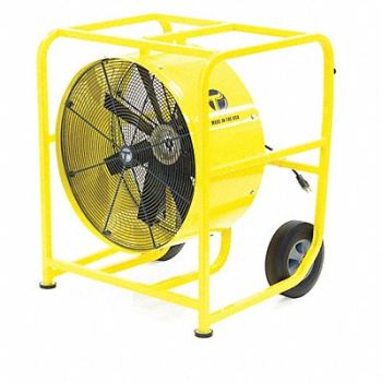 TEMPEST Haz Loctn Indstrl Fan 24 Blde Dia 1Spd, 20LU89