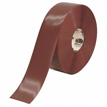 MIGHTY LINE H7546 Floor Tape Brown 3 inx100 ft Roll, 20PF89