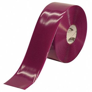 MIGHTY LINE E3477 Floor Tape Purple 4 inx100 ft Roll, 20PG03