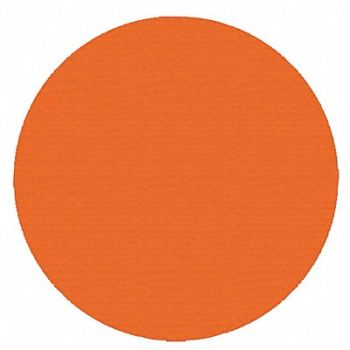 MIGHTY LINE K3734 Floor Tape Orange 3.5 in Circle PK100, 20PG19
