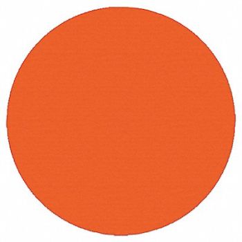 MIGHTY LINE K3733 Floor Tape Orange 2.69 Dia Circle PK200, 20PG25