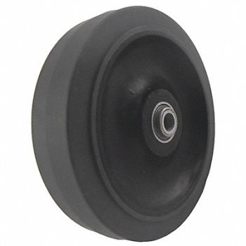 GRAINGER APPROVED Conductive RBBR Tread Plastic Core Wheel, 20PM13