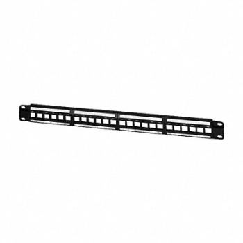 MONOPRICE Rackmount Keystone Jack Panel 24 Ports, 20PW33