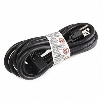 MONOPRICE PC Pwr Cord 5-15P IEC C13 10 ft Blk 13A, 20PX06
