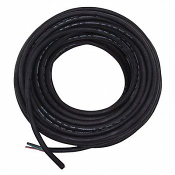 GRAINGER APPROVED Portable Cord 4 Cond 18 AWG SJOOW 100ft, 20PX71