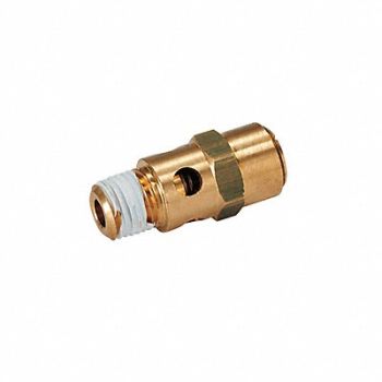 JOHNSON CONTROLS Relief Valve 1/4 in 0 to 25 psi Brass, 20RF86