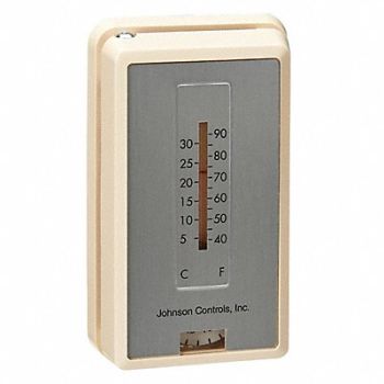 JOHNSON CONTROLS Pneumatic Tstat Heat or Cool 1Pipe Low, 20RG07