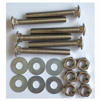 GRAINGER APPROVED Bolt Set PK6, 20RK94