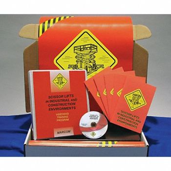 MARCOM SafetyKit DVD Spanish Scissor Lifts, 20RR41