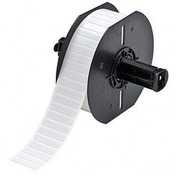 BRADY Printer Label 1/4inHx1-1/4inW Polyamide, 20TA58
