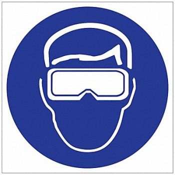 BRADY Right-to-Know Label 2-1/4 H 2-1/4 W PK4, 20TH27