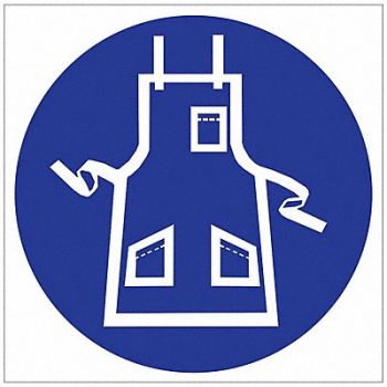 BRADY Right-to-Know Label 2-1/4 H 2-1/4 W PK4, 20TH32