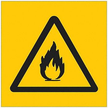 BRADY Right-to-Know Label 1-1/2 H 1-1/2 W PK9, 20TH50