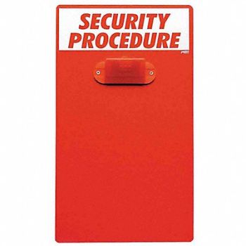 BRADY Clipboard Workplace Safety English, 20TL15