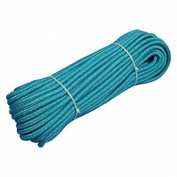 GRAINGER APPROVED Climbing Rope 7/16 in x 150 ft 16 Strand, 20TL45