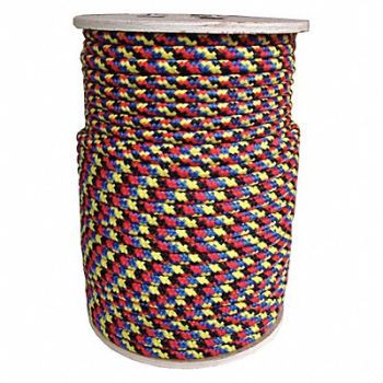 GRAINGER APPROVED Utility Cord 3/8 in x 250 ft 16 Strand, 20TL80