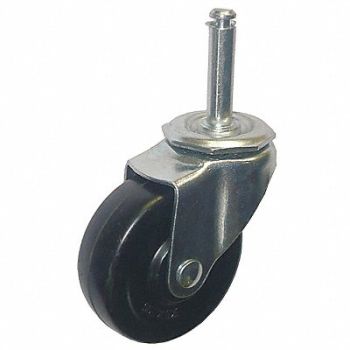 GRAINGER APPROVED NSF Sanitary Friction-Ring Stem Caster, 20TM15