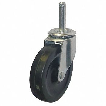 GRAINGER APPROVED NSF Sanitary Friction-Ring Stem Caster, 20TM16