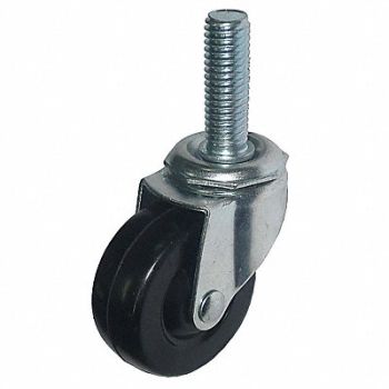 GRAINGER APPROVED NSF-Listed Sanitary Threaded Stem Caster, 20TM49