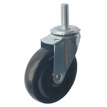 GRAINGER APPROVED NSF-Listed Sanitary Threaded Stem Caster, 20TM50