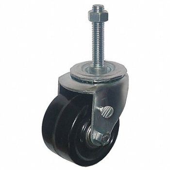GRAINGER APPROVED NSF-Listed Sanitary Threaded Stem Caster, 20TM59