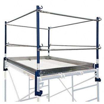 METALTECH Scaffold Tower Guardrail System Steel, 20TN29