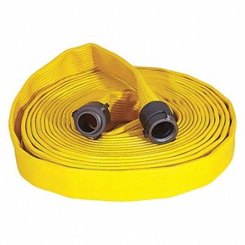 JAFX4 Fire Hose 50 ft Yellow Rubber, 11C294