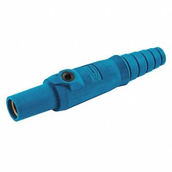 HUBBELL Connector 3R 4X 12 Female Blue 8-2, 20TP95