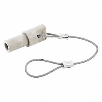 HUBBELL Single Pole Connector Protective Cap Wht, 20TR04