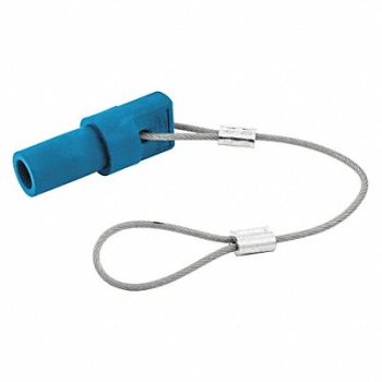 HUBBELL Single Pole Connector Protective Cap Blu, 20TR06