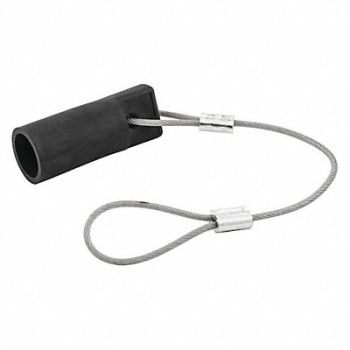 HUBBELL Single Pole Connectr Protective Cap Blck, 20TR08