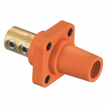 HUBBELL Receptacle Orng Female 4-4/0 Taper Nose, 20TR65