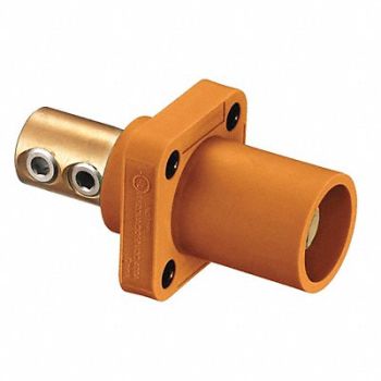 HUBBELL Receptacle 4 to 4/0 Male Double Set, 20TR68
