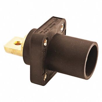 HUBBELL Receptacle Brwn Male Double Set Screw, 20TR87