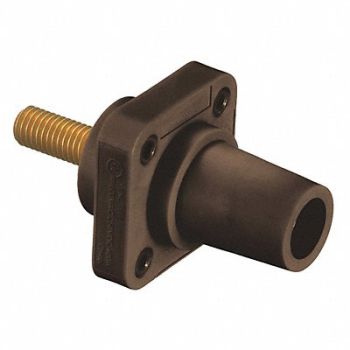 HUBBELL Receptacle 600VAC/250VDC Brown Female, 20TT57