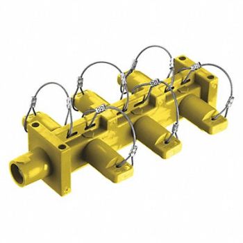 HUBBELL Distribution Block 600VAC/250VDC, 20TT21