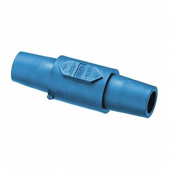 HUBBELL Double Connector 300/400A Blue, 20TT25
