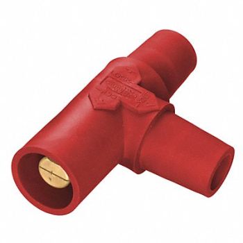 HUBBELL Tapping Tee Red Female-Female-Male, 20TU13