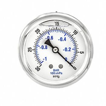 PIC GAUGES Vacuum Gauge 1/4 in NPT 2-1/2 in, 20TW25