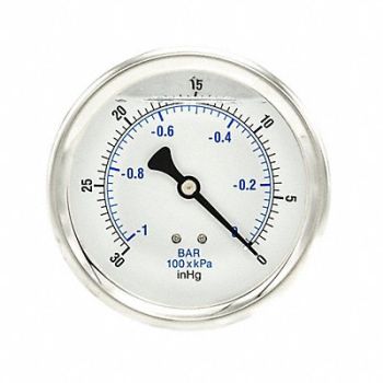 PIC GAUGES Vacuum Gauge 1/4 in NPT 4 in, 20TW51