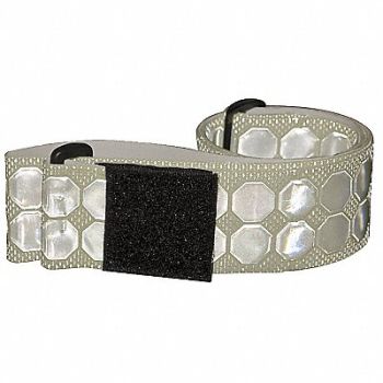 PT BELT BY CYALUME TECHNOLOGIES Reflective Belt White 55 In Polymer, 20UL37