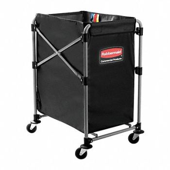 RUBBERMAID COMMERCIAL PRODUCTS Collapsible Basket X-Cart 4 bu. Cap., 20UY91