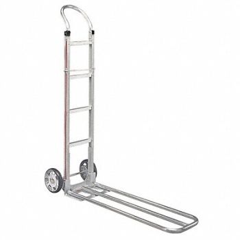 MAGLINER Hand Truck 500 lb 61-1/2 x17 x20 Silver, 20UZ24