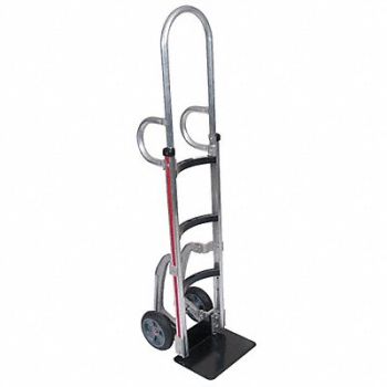 MAGLINER Hand Truck 500 lb 62 x14 x20 Silver, 20UZ38