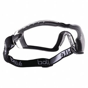 BOLLE SAFETY Dust Rstnt Goggles Antfg Scrch Rstnt Clr, 20V722